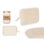 Σφουγγάρι Σώματος Berilo B7081-6 Λευκό Μπεζ 11 x 16,5 x 2 cm (12 Μονάδες)