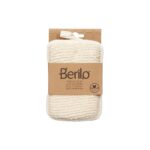 Σφουγγάρι Σώματος Berilo B7081-6 Λευκό Μπεζ 11 x 16,5 x 2 cm (12 Μονάδες)