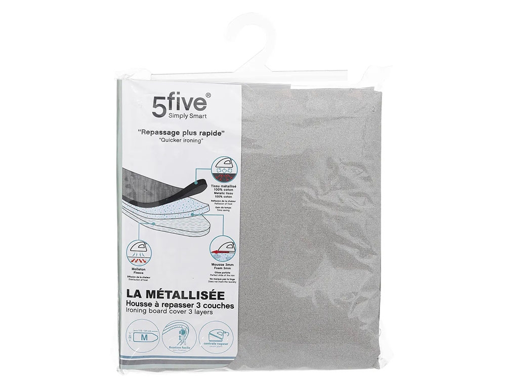 Σιδερώστρες & Σιδερόπανα Ironing Cover Metallic M Five 186113