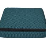 Σκαμπό-Μπαούλο Atom Home Deco Factory - 38X38X38Cm - Μπλε