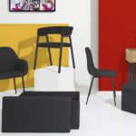 Σκαμπό-Μπαούλο Atom Home Deco Factory - 76X38X38Cm - Μαύρο