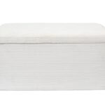 Σκαμπό-Μπαούλο Scott Home Deco Factory - 76X38X38Cm - Μπεζ