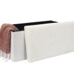 Σκαμπό-Μπαούλο Scott Home Deco Factory - 76X38X38Cm - Μπεζ