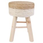 Σκαμπό & Πουφ Beige Stool Hd6568