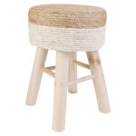 Σκαμπό & Πουφ Beige Stool Hd6568