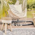 Σκαμπό & Πουφ Beige Stool Hd6568