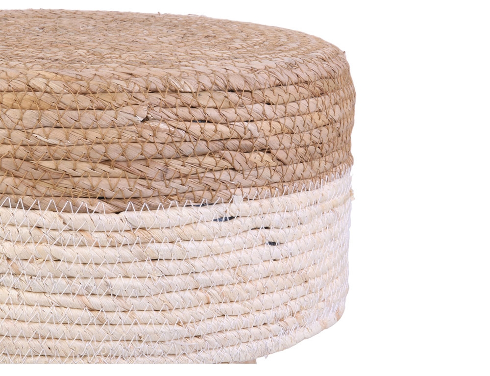 Σκαμπό & Πουφ Beige Stool Hd6568