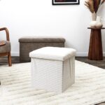 Σκαμπό & Πουφ Folding Chest Pouffe Scott Beige