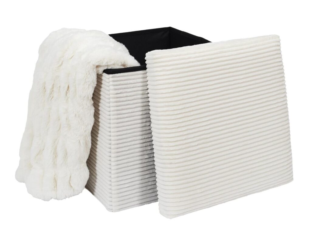 Σκαμπό & Πουφ Folding Chest Pouffe Scott Beige