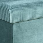 Σκαμπό & Πουφ Giulia Velvet Foldable Storage Bench Hd6815