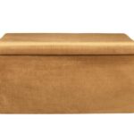 Σκαμπό & Πουφ Giulia Velvet Foldable Storage Bench Hd6817