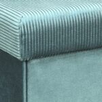 Σκαμπό & Πουφ Giulia Velvet Foldable Storage Pouffe Hd6811