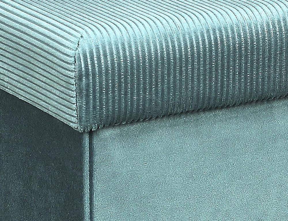 Σκαμπό & Πουφ Giulia Velvet Foldable Storage Pouffe Hd6811