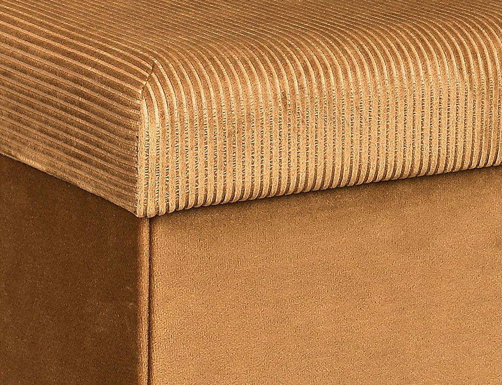 Σκαμπό & Πουφ Giulia Velvet Foldable Storage Pouffe Hd6813