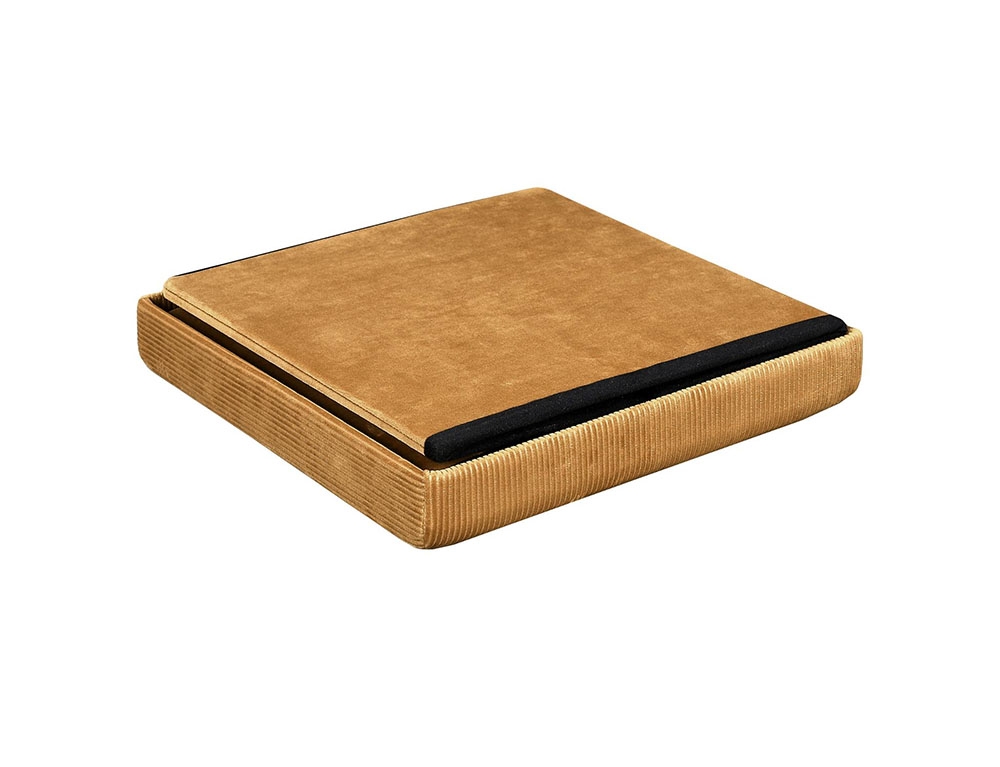 Σκαμπό & Πουφ Giulia Velvet Foldable Storage Pouffe Hd6813