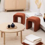 Σκαμπό & Πουφ Pouf Boucl Sevi Amb