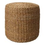 Σκαμπό & Πουφ Pouf Round Natural 40X40X38Cm