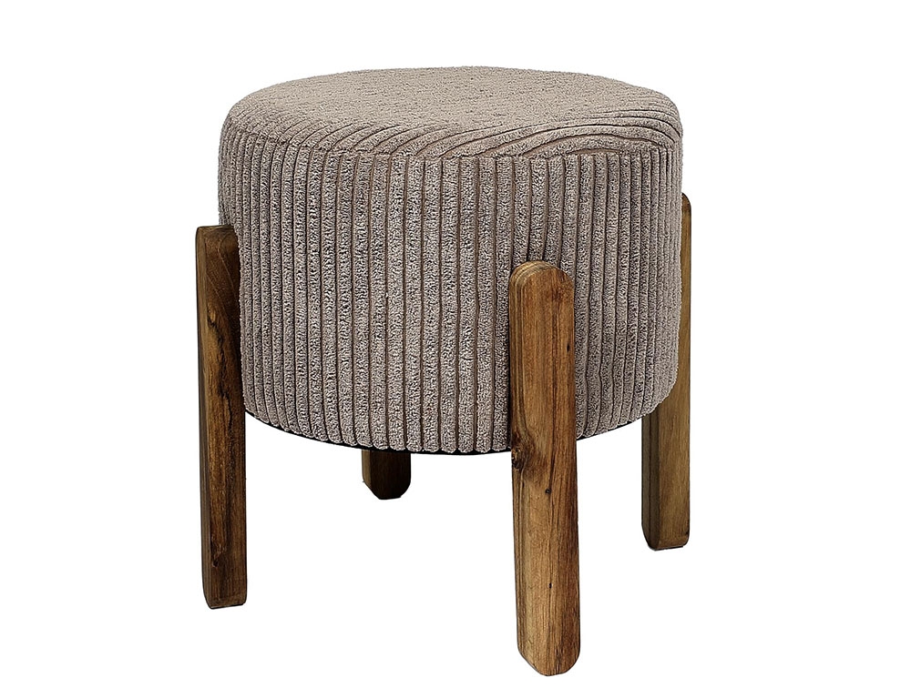 Σκαμπό & Πουφ Scott Side Stool Taupe Hd0335