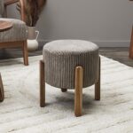 Σκαμπό & Πουφ Scott Side Stool Taupe Hd0335