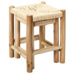 Σκαμπό & Πουφ Tabouret Gigognes X2 Bois Hamram M1 Hd7627