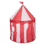 Σκηνή Circus Atmosphera Για Παιδιά - 100X100X135Cm - Κόκκινο/Λευκό