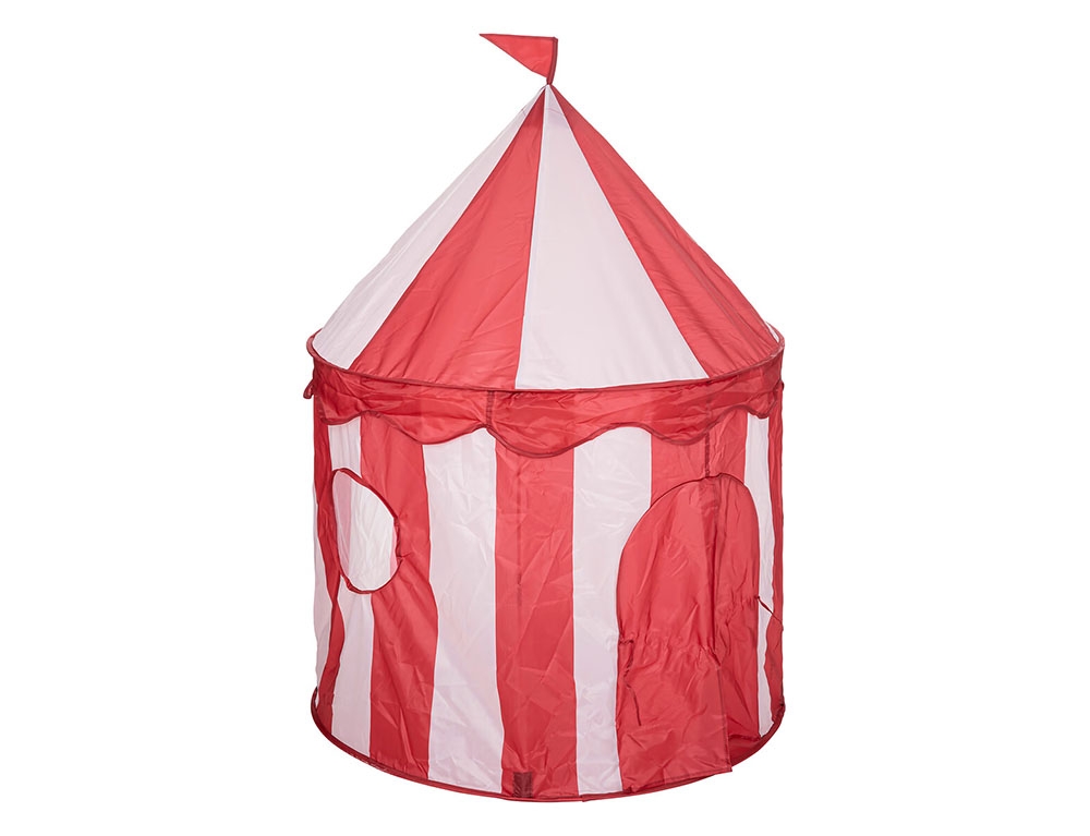 Σκηνή Circus Atmosphera Για Παιδιά - 100X100X135Cm - Κόκκινο/Λευκό