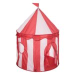 Σκηνή Circus Atmosphera Για Παιδιά - 100X100X135Cm - Κόκκινο/Λευκό