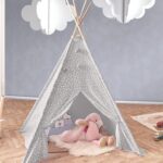Σκηνή Home Deco Kids Για Παιδιά - 120X120X160Cm - Γκρι