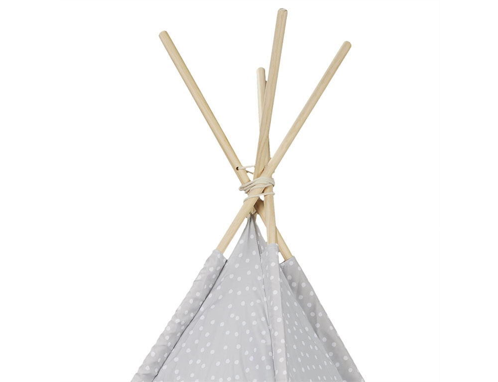 Σκηνή Home Deco Kids Για Παιδιά - 120X120X160Cm - Γκρι