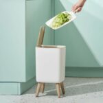 Σκουπίδια μπορεί να Kitchen Move Πλαστική ύλη 10 L