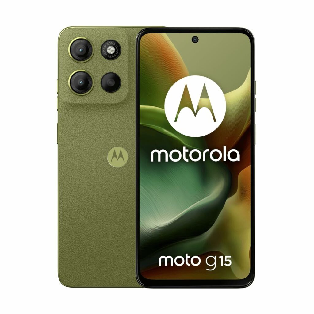 Smartphone Motorola G15 8 GB RAM 512 GB Πράσινο