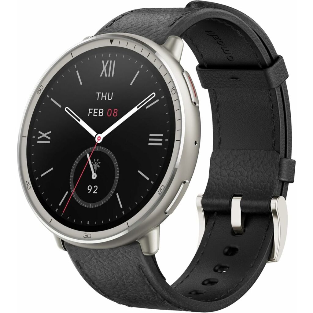 Smartwatch Amazfit W2433EU1N Μαύρο Ασημί
