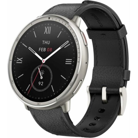 Smartwatch Amazfit W2433EU1N Μαύρο Ασημί