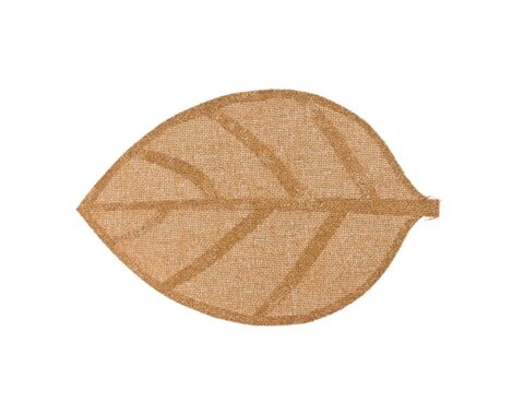 Σουπλά & Σουβέρ Placemat Leave Brown 50X33 118842S