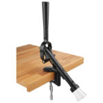 Σταθερά Ανοιχτήρια Τοίχου / Πάγκου Black Table-Mounted Corkscrew Boj 00990604