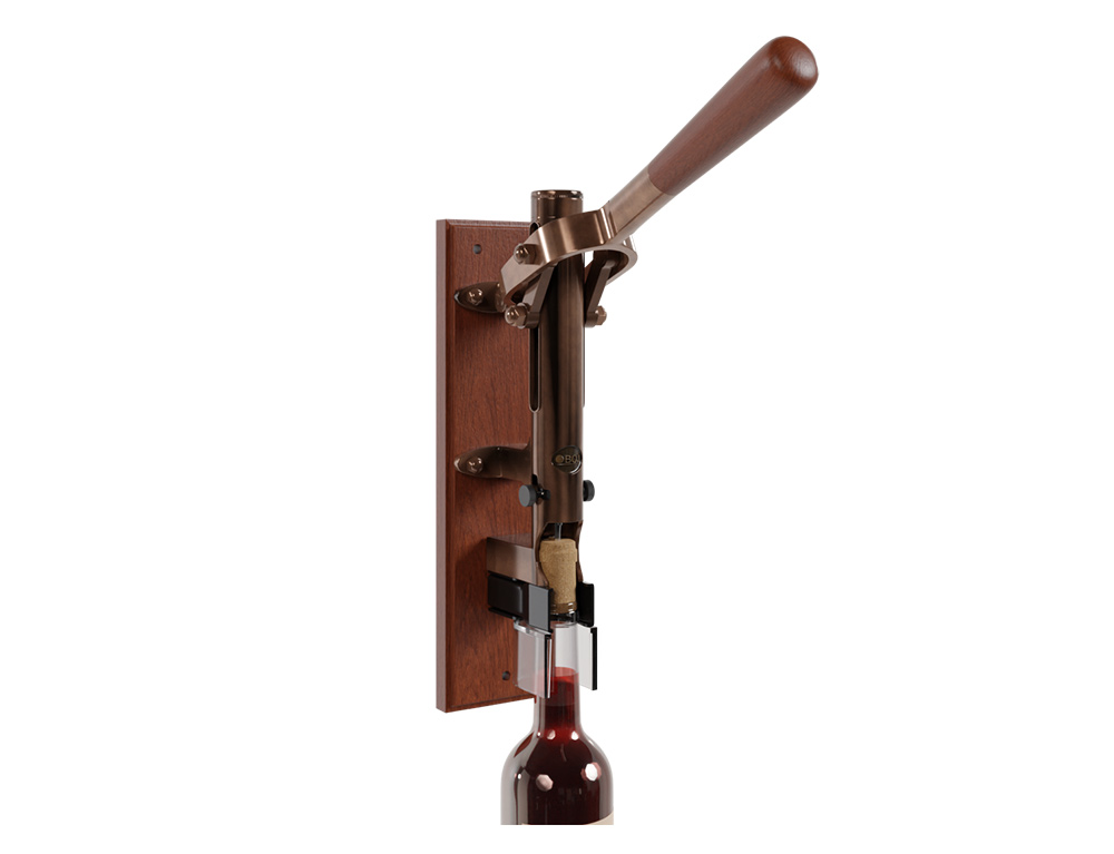 Σταθερά Ανοιχτήρια Τοίχου / Πάγκου Trad Wall-Mounted Boj Corkscrew Old-Coppered/Sapel