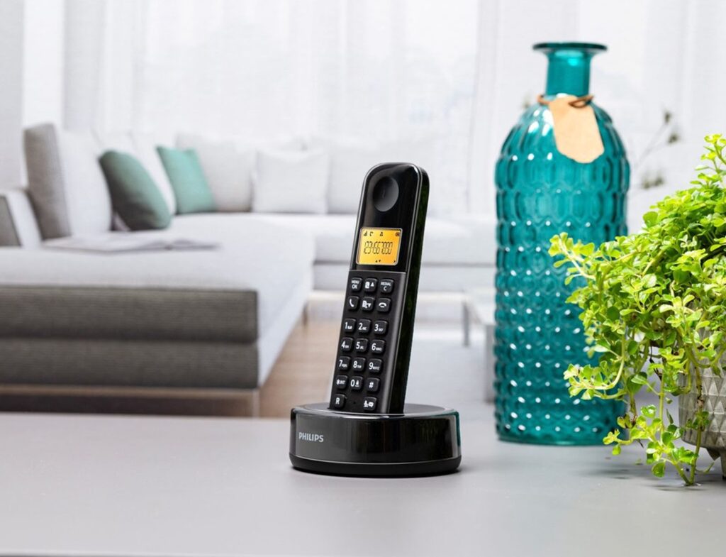 Σταθερά Τηλέφωνα Ασύρματα / Ενσύρματα Cordless Phone 230V D1651B/01 Philips