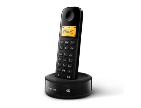Σταθερά Τηλέφωνα Ασύρματα / Ενσύρματα Cordless Phone 230V D1651B/01 Philips