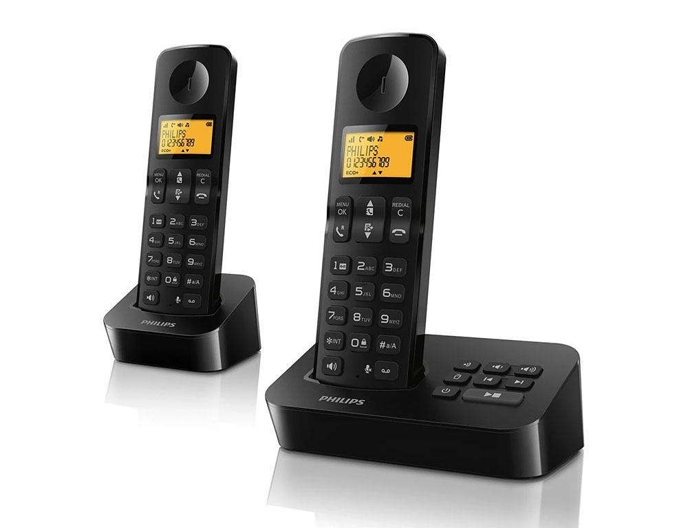 Σταθερά Τηλέφωνα Ασύρματα / Ενσύρματα Telephone D2652B/01 Dual Abs Philips Cordless