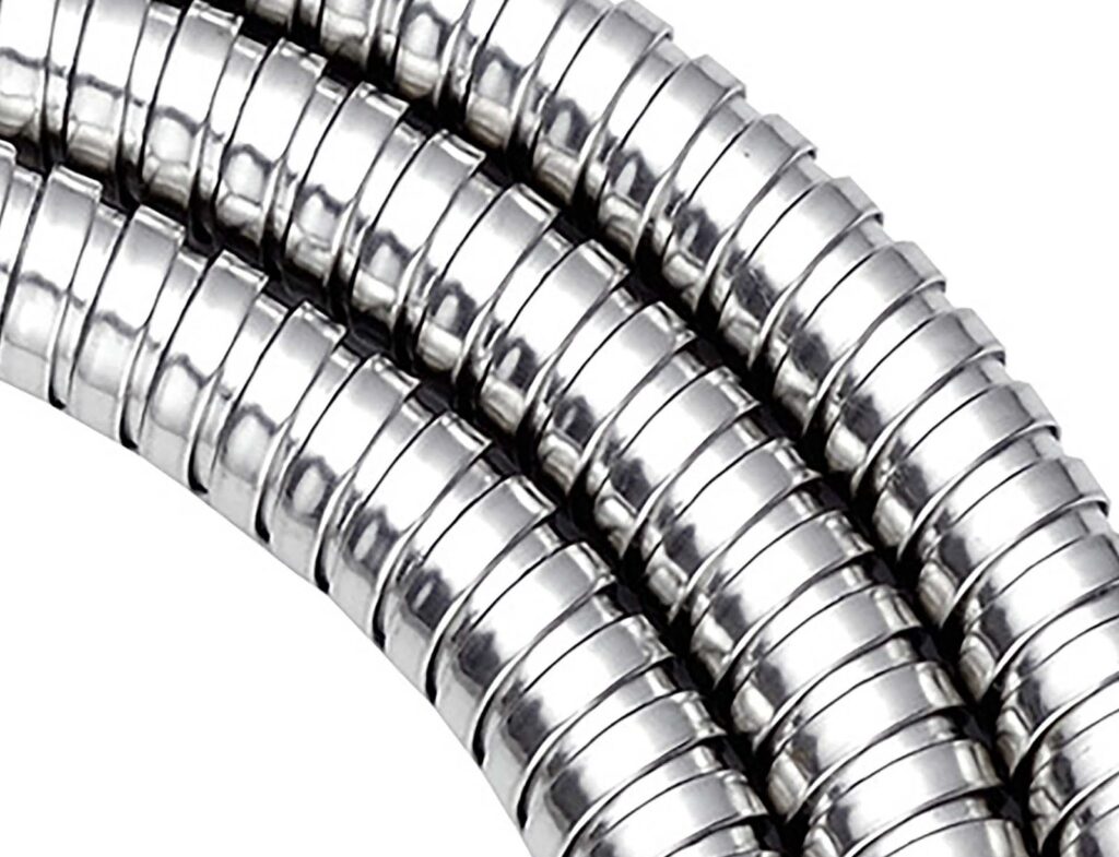 Στήλες Και Τηλέφωνα Ντους Shower Hose 1.5 M Stainless Steel Hydro Chrome