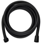 Στήλες Και Τηλέφωνα Ντους Shower Hose 2 M Stainless Steel Hydro Black