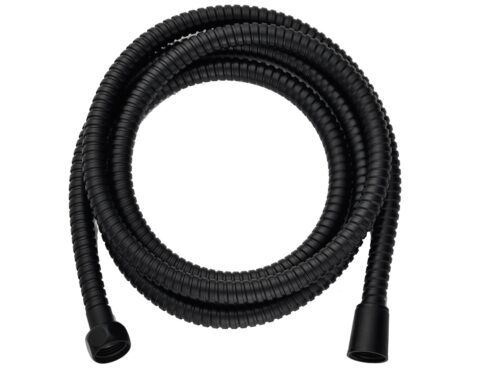 Στήλες Και Τηλέφωνα Ντους Shower Hose 2 M Stainless Steel Hydro Black