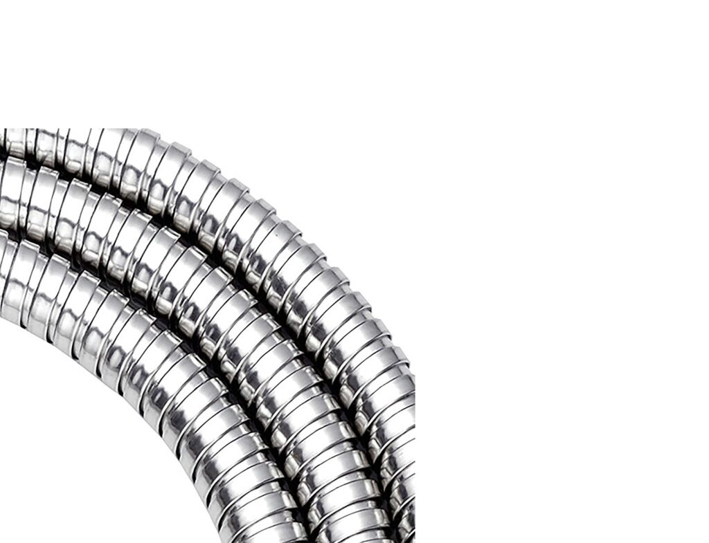 Στήλες Και Τηλέφωνα Ντους Shower Hose 2 M Stainless Steel Hydro Chrome