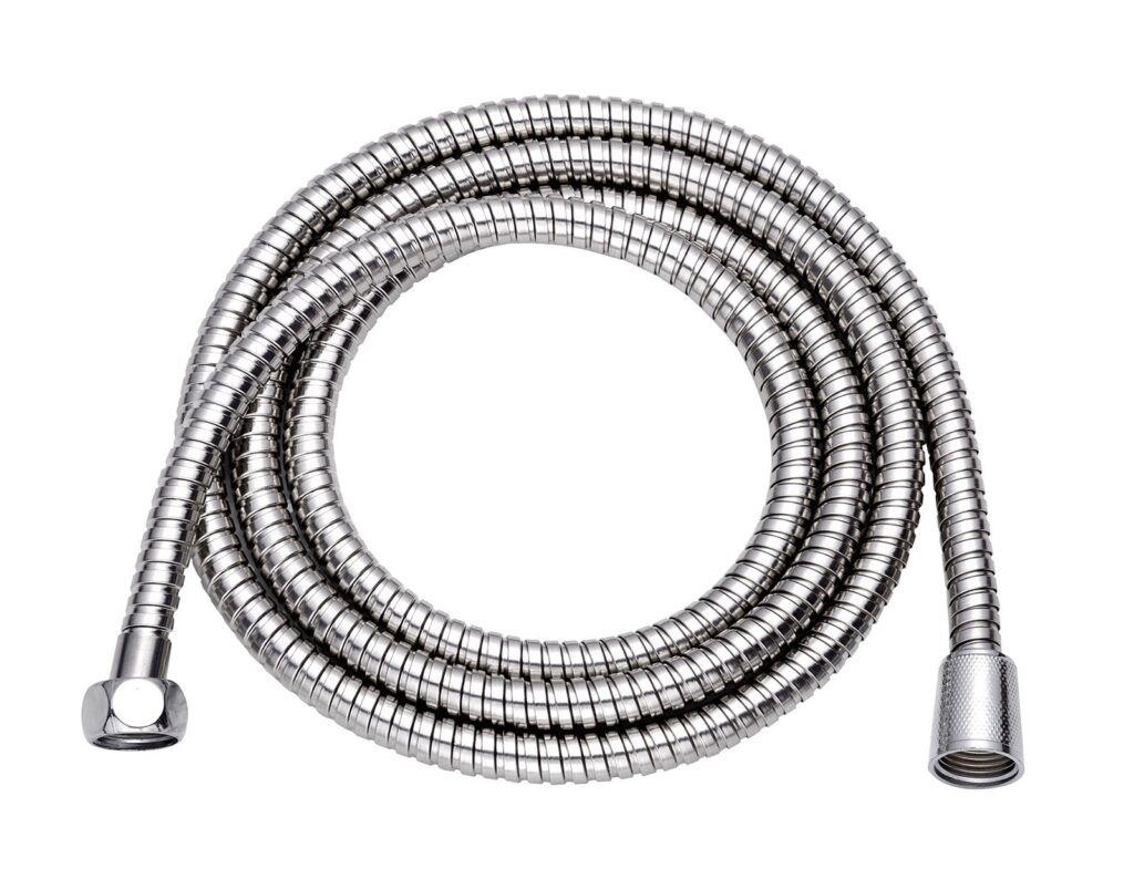 Στήλες Και Τηλέφωνα Ντους Shower Hose 2 M Stainless Steel Hydro Chrome