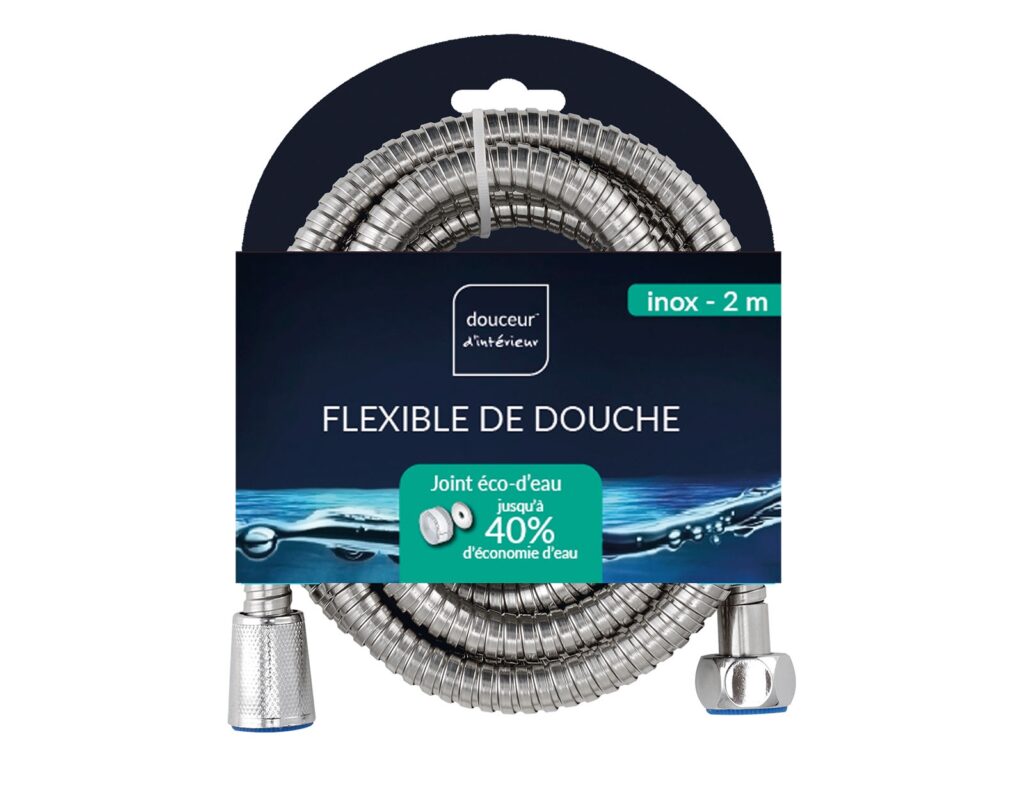 Στήλες Και Τηλέφωνα Ντους Shower Hose 2 M Stainless Steel Hydro Chrome
