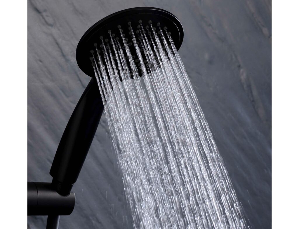 Στήλες Και Τηλέφωνα Ντους Shower Kit 5 Fct+Fixing Bar H 24 X Γ 11 Cm Plasti