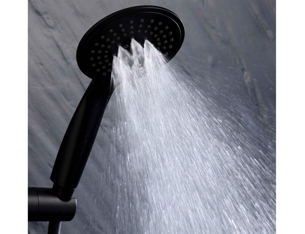Στήλες Και Τηλέφωνα Ντους Shower Kit 5 Fct+Fixing Bar H 24 X Γ 11 Cm Plasti