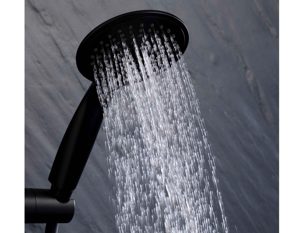 Στήλες Και Τηλέφωνα Ντους Shower Kit 5 Fct+Fixing Bar H 24 X Γ 11 Cm Plasti