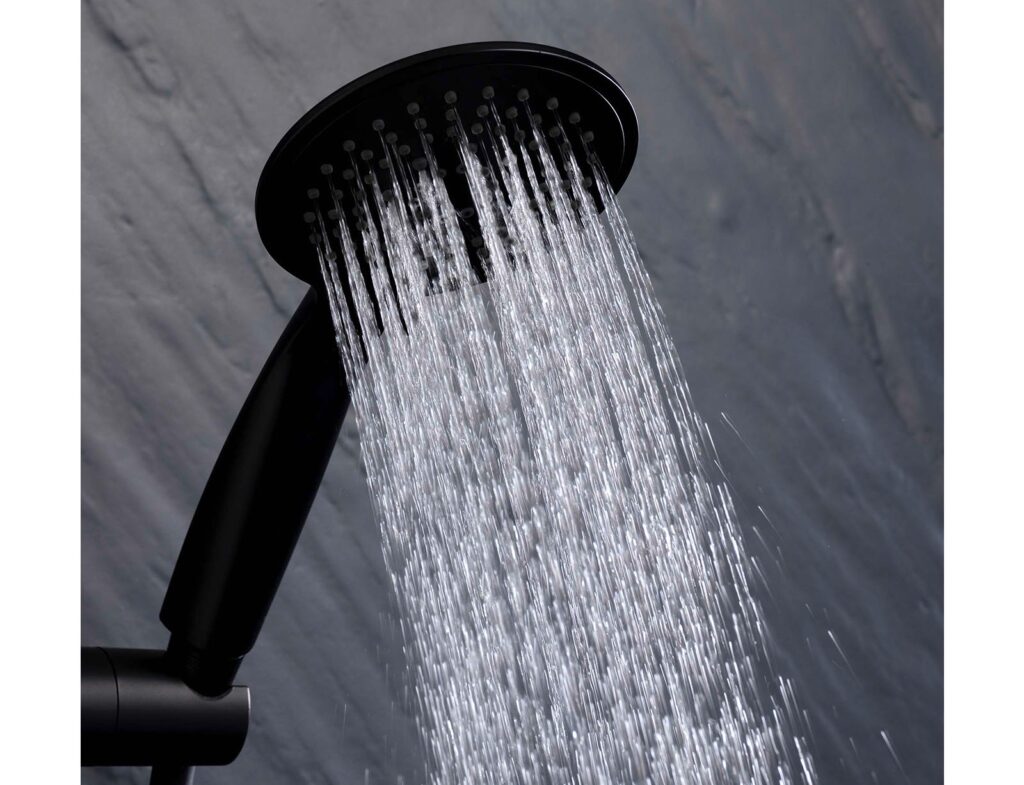 Στήλες Και Τηλέφωνα Ντους Shower Kit 5 Fct+Fixing Bar H 24 X Γ 11 Cm Plasti