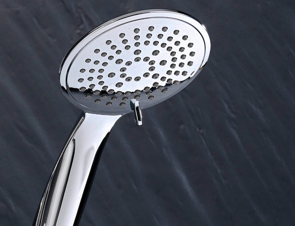 Στήλες Και Τηλέφωνα Ντους Shower Kit 5 Fct+Fixing Bar H 24 X Γ 12 Cm Plasti